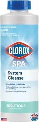 Clorox® PoolandSpa™ System Cleanse, Removes Build-Up from Spa and Hot Tub Plu