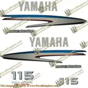 Yamaha 115hp 4-stroke Out Board Decal Kit 3M Marine Grade