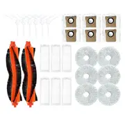 For M30 Pro/C107 Robot Vacuum HEPA Filter Mop Pad Dust Bag Replacement Spare Parts Accessories