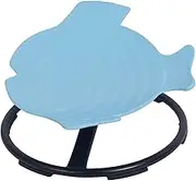 Kids Swivel Chair Chair Science Toy Non Slip Sensory Rotating Chair Rotating Stool, for Boys Girls Birthday Gift Party, Light Blue