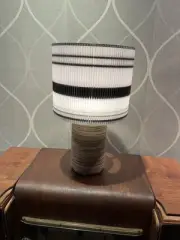 Unique Hand Crafted MCM Table/Bedside Lamp/Accent Lamp One of a Kind