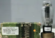 50 SYLVANIA "D" Getter Made in USA Amplitrex Tested