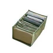 Underwear Organizer Wear-resistant Storing 6/7/9/12 Grid Dividing Grid Wardrobe