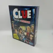 Clue Rivals Edition Kids Family Board Game, Hasbro Gaming, Play Night NEW