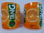 TANG ORANGE DRINK MIX (2 cans)