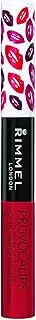 (Pack of 2) Rimmel Provocalips 16hr Kissproof Lipstick, Play with Fire, 0.14 Fluid Ounce