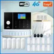 Home Security Alarm System WIFI Wireless Smart Life App Supports Wired Detector