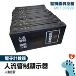 【醫姆龍】電子計數器 客流量監測 控制容留數 CC999 電子計數器 大螢幕計數器  人口統計 人流管制機 容流人數