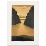 Steven Lavaggi! "Golden Reflections" Limited Edition Lithograph hand signed
