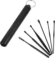 1Set Stainless Steel Ear Tools Ear Wax Cleaning with Non Slip Handle for Comfortable Use Durable Multipurpose Ear Cleaning Tools for Home Use