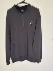 Men’s Colosseum Large Vanderbilt Commodores Logo 1/4 Quarter Zip Jacket NWT