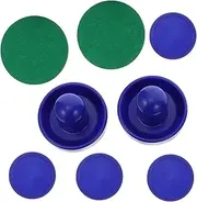 ifundom Air Hockey Paddle and Puck Accessories for Game Tables Ergonomically Designed Pushers and for Family Fun Replacement for Worn Out Equipment