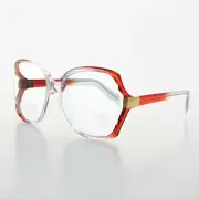 Women's Boho Bifocal Reading Glasses / Clear Red / 2.00 diopter - Inez