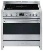Smeg 90cm Pyrolytic Induction Upright Cooker