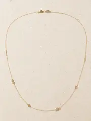 [Alison Lou] Alison Lou - Mini Pasta By The Yard 14-karat Gold Necklace - One size One size Gold