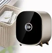 Portable Condenser Tumble Dryer, Small Vented Tumble Dryer, 0.8kg Capacity, for Counter Top or Wall Mounted Use, Compact, Mini Spin Dryer