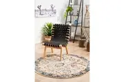 Peacock Ivory Transitional Rug