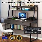 Executiva Computer Desks Home Office Furniture Study Workstation Shelves Drawer