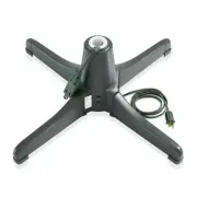 360-Degree Rotating Christmas Tree Stand, Holds up to 7.5FT Tree, 3 Settings