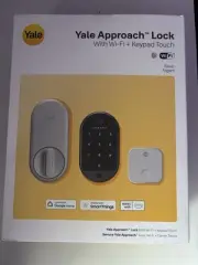 YALE APPROACH LOCK w/WI-FI & KEYPAD TOUCH, NEW IN BOX