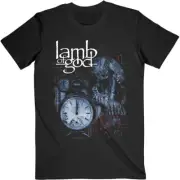 Lamb Of God Circuitry Skull Recolor Black T-Shirt NEW OFFICIAL