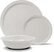 salt&pepper Helm Dinner Set White 12PC