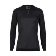 Long Sleeve T- Shirt Flexair Pro Black FOX Racing Cycling