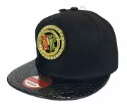 NY Spinning Gold Metal Logo New York 3D Flat Bill Snap Back Ball Cap Adjustable
