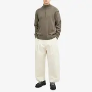 C.P. Company Lambswool Grs Half Zip Knit