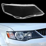 For Mitsubishi Outlander EX 2007 2008 2009 Car Headlight Cover HeadLight Glass Lens Auto Shell Cover Transparent Lightshade Caps Original Right