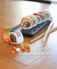 Sushi Supplements - Weekly Pill Organizer, Cute Sushi-Themed Pill Box, Portable