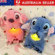 Stitch Breathing Musical Soothing Doll Sleep Toys Anxiety Relief Plush Toy Gift
