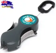 Fishing Line Cutter Snips Retractable Tether Stainless Steel Blades