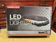 New Buyers Products 8891062 15” LED Mini Light Bar Amber/Clear Magnetic Mount