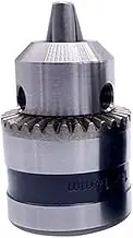 1pcs 1.5-10mm B12 3/8 Thread Drill Chuck Conversion Drill Chuck 1/2 M12x1.25 Wrench Into Electric Drill Keyless 3 Jaw Chuck chuck(1.5-10mm B12)