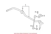 Genuine OEM Suspension Stabilizer Bar Link for Mini 31306862863 (for: Mini)