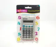 Vintage Sentry Easy Reading Calculator Pocket Handheld CA338 BRAND NEW & SEALED