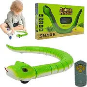 Remote Control Snakes | Battery Powered Fake Snake Toy | Fast Moving Parties Supplies, Smart Sensing Animal for Halloween, Christmas