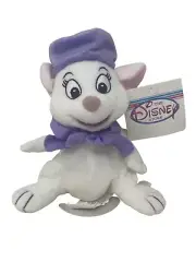 Vintage Disney Store Mini Bean Bag Plush beanie BIANCA RESCUERS MOUSE