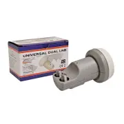 Dual LNB 0.1dB KU Band LNBF FTA Linear HD Ready Satellite Dish 2 Ports Receiver