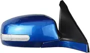 Compatible For Suzuki Swift 2005 2006 2007 2008 2009-2016 Side Rear View mirror with electric Adjust Outside Rearview Mirror 5 Wire(Blue)
