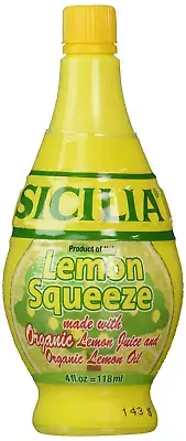 Organic Lemon Juice - 4 Ounce