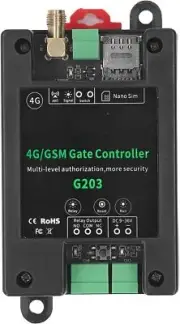 Pyhodi 4G GSM Remote Switch, Open Gates, Garage Door with Call Control