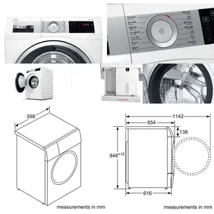 BOSCH 博世 WAU28640TC 滾筒 洗衣機 10 kg