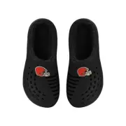 FOCO NFL Men's Cleveland Browns Sherpa Lined Big Logo Clogs
