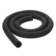 19mm x 1 Meters Foam Weather Stripping Door Seal for Instruments - Black