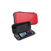 Switch Game Case Protective Hard Shell Travel Pouch Switch Carrying Case for Console Accessories-Red