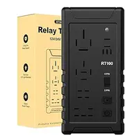 Automotive Relay Tester Tool, Car Battery Analyzer Cordless 12V/24V Relay Tester, Type-C Diagnostic Tool Compact Auto Accessories for Outdoor