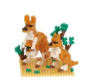 Nanoblocks - Big Kangaroo & Joey
