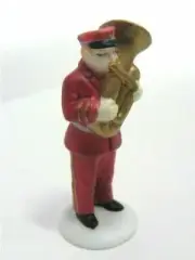 DEPT 56 CHRISTMAS IN THE CITY- SALVATION ARMY BAND 59854 BARITONE HORN PLAYER